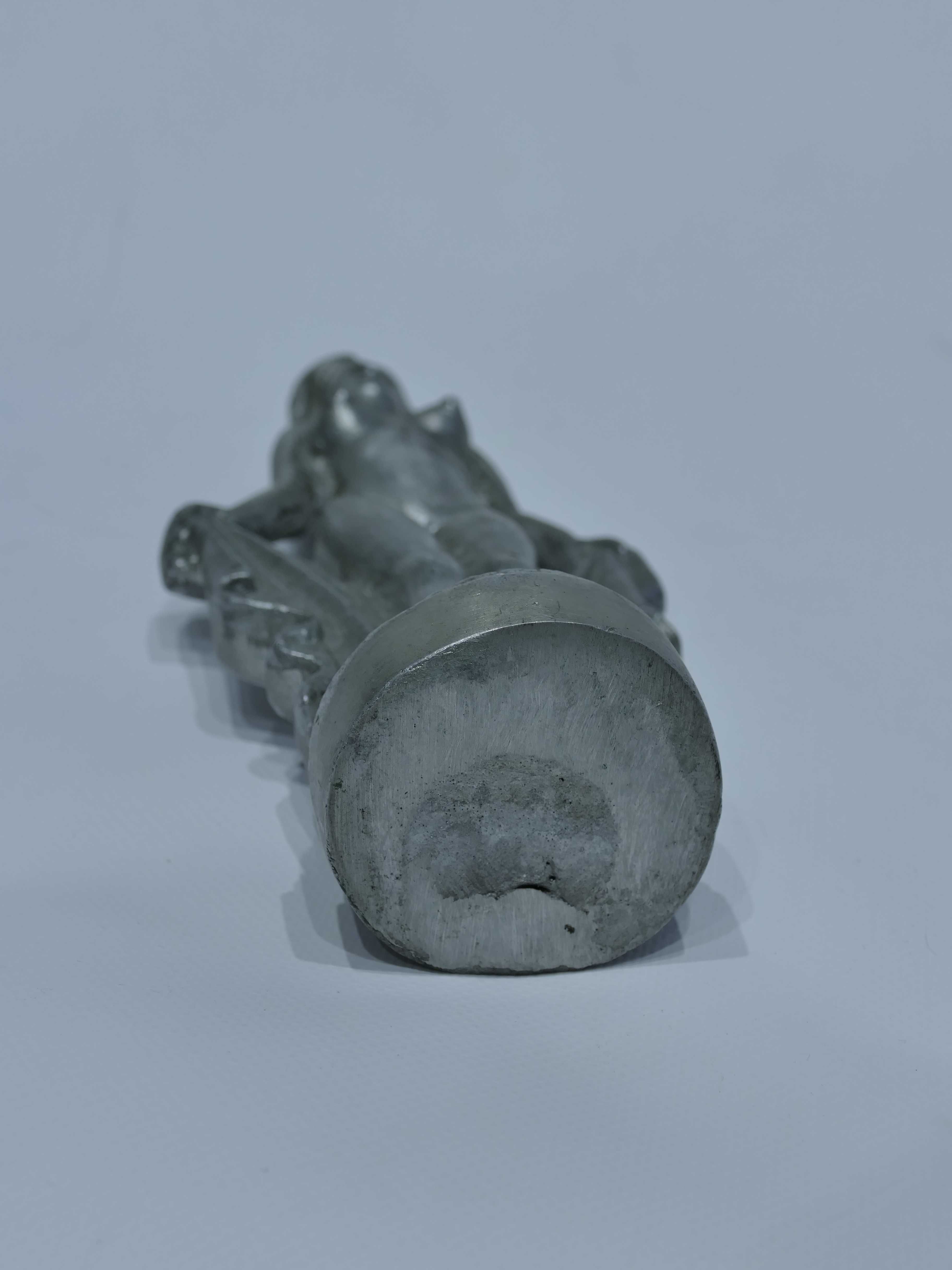 Stara aluminiowa metalowa figurka PRL Wenus / Afrodyta kobieta Retro
