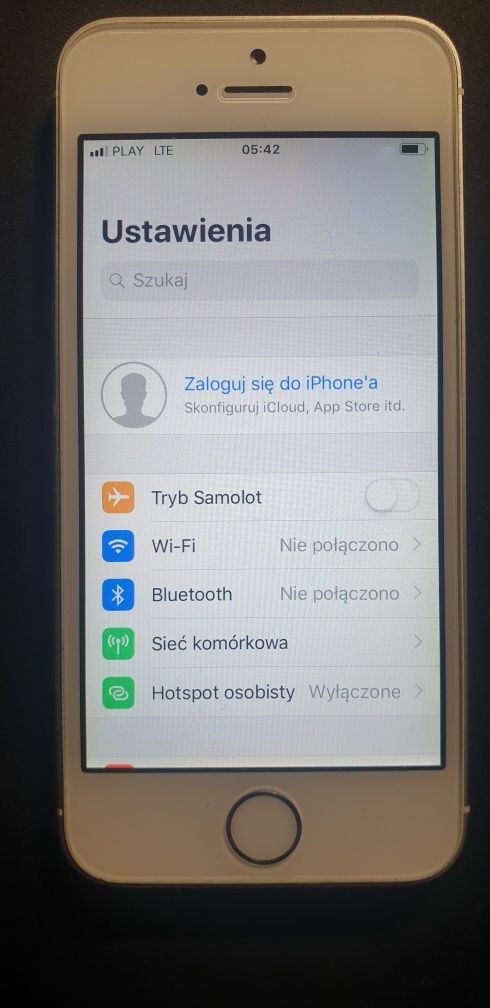 IPhone 5s 16 gb plus ładowarka 2m