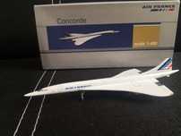 Samolot model samolotu metalowy ok 15 cm jak Concorde