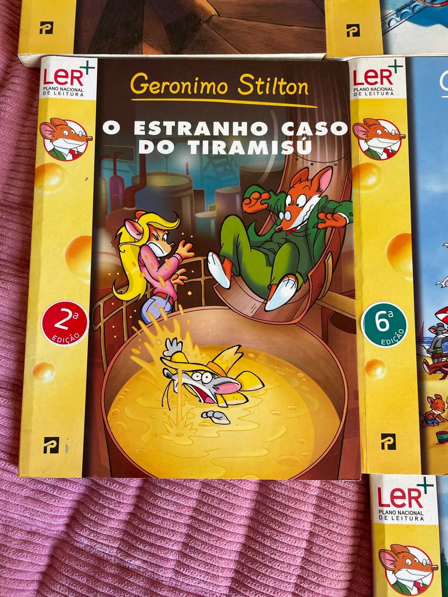 Geronimo Stilton - Livros em bom estado