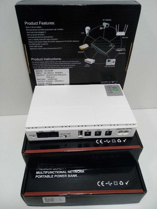 Мини-портативный ИБП павербанк для вашего интернета