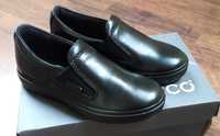 Детские слипоны ECCO Оригинал туфли чёрные 29 размер, новые