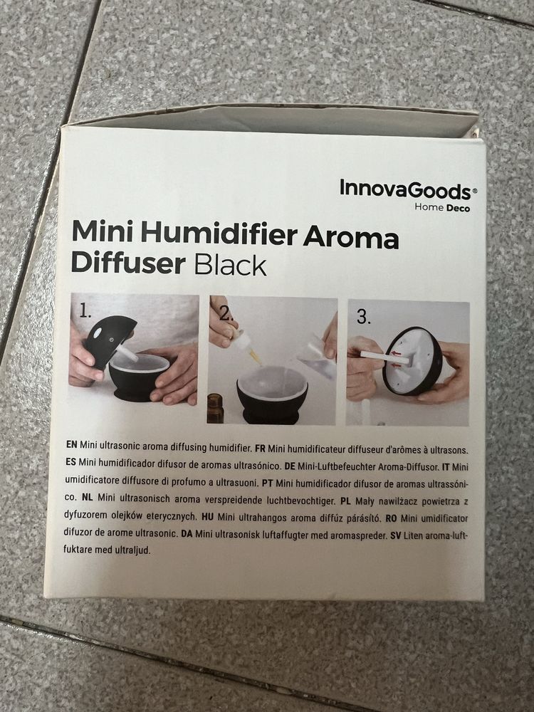 Humidificador e aromatizador de ambiente