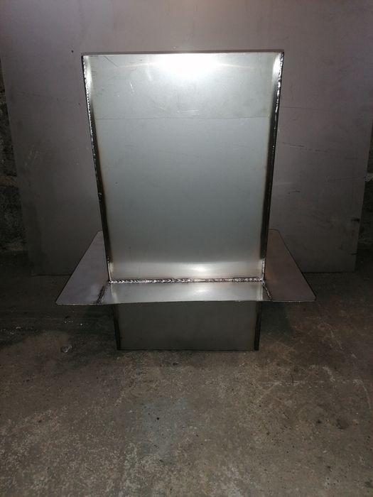 Nasada kominowa nierdzewna. Przedłużenie komina różne wymiary komin