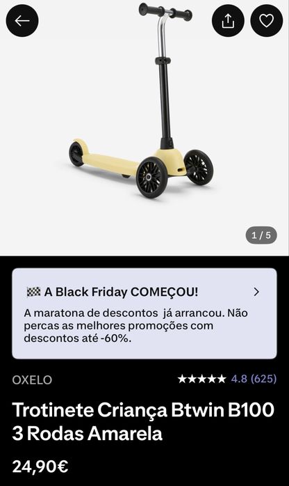 Trotinetes e Acessorios Decatlon