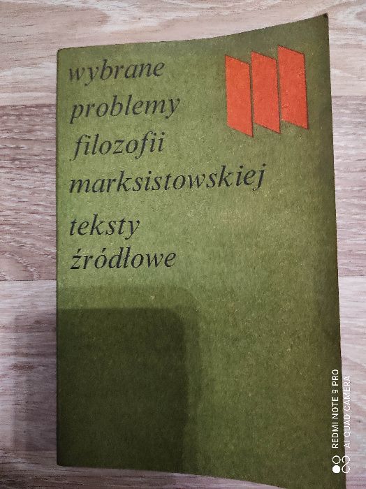 Wybrane problemy filozofii marksistowskiej 1975r.