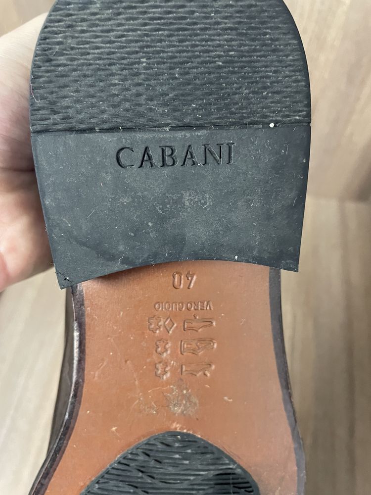 Чоловічі туфлі Cabani, 40розмір (26 см)