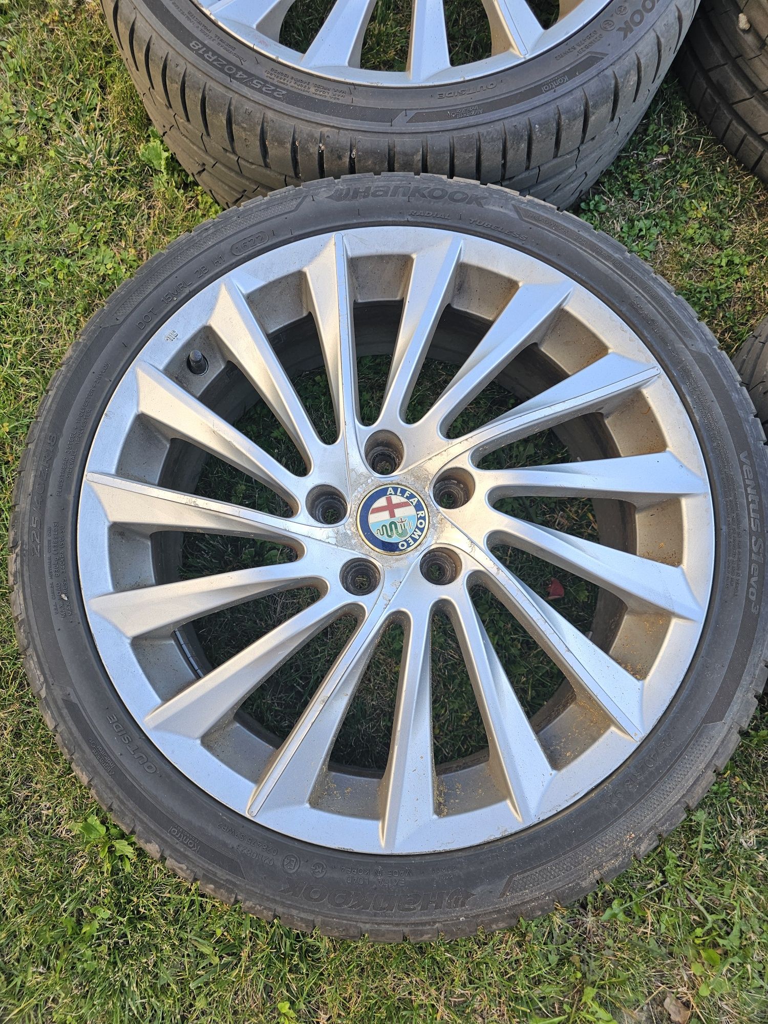 Koła aluminiowe Alfa Romeo Giulietta 18 cali letnie 225/45/18
