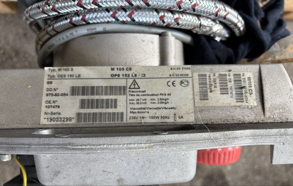 Caldeira De Dietrich a Gasoleo - oferta de deposito vertical de 1.000L