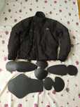 kurtka motocyklowa unisex z ochraniaczami regulowana rozmiar s 40-42