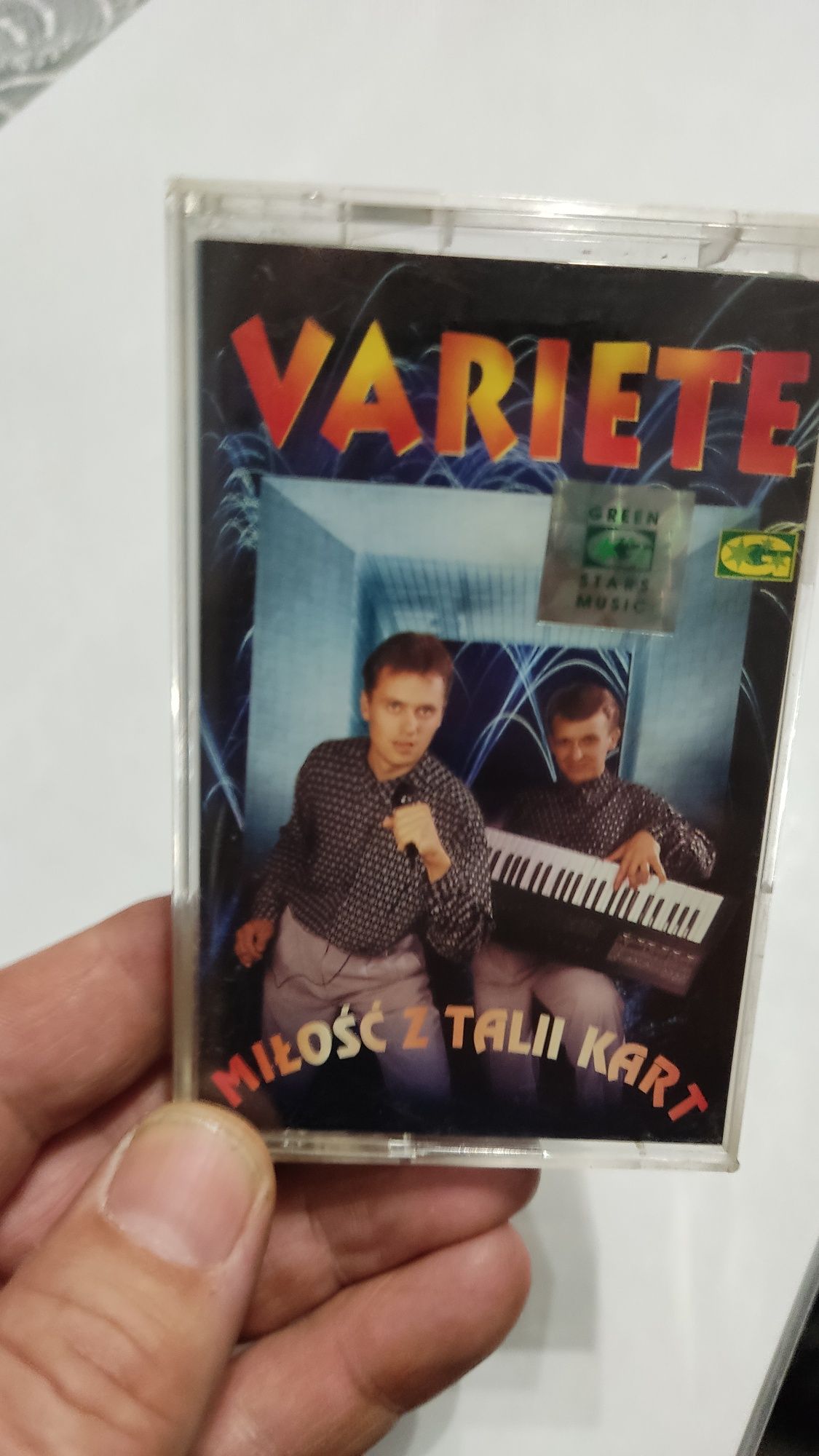 Green Star Variette miłość z talii kart kaseta audio disco polo