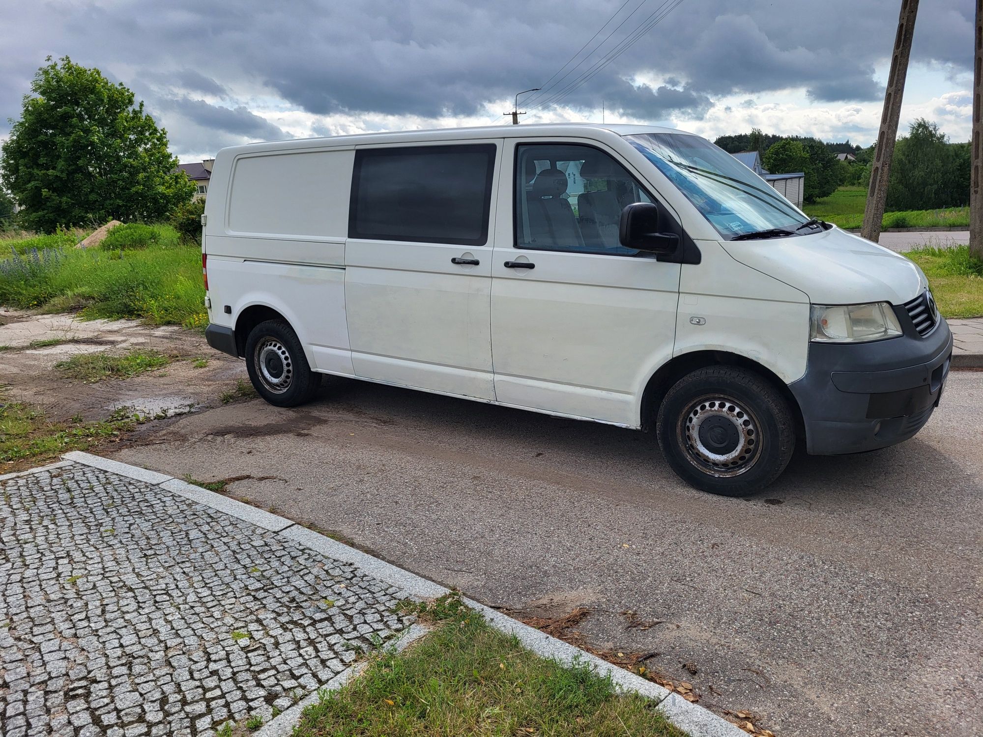 Vw Transporter long 2.5tdi 6biegow 6osob hak