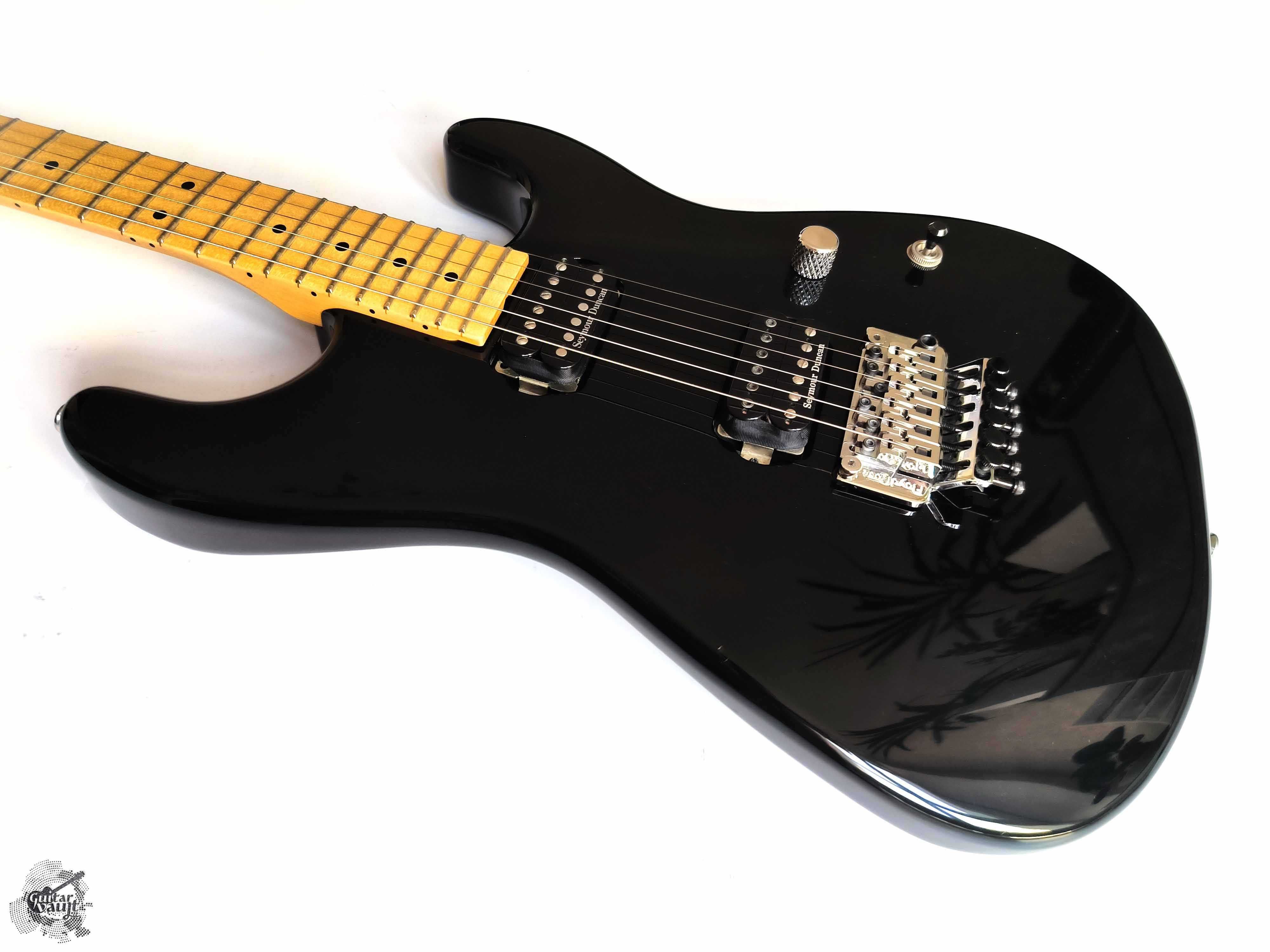 $1590 Charvel MIJ San Dimas® Style 1 HH FR '2011 Ebony Black w/case