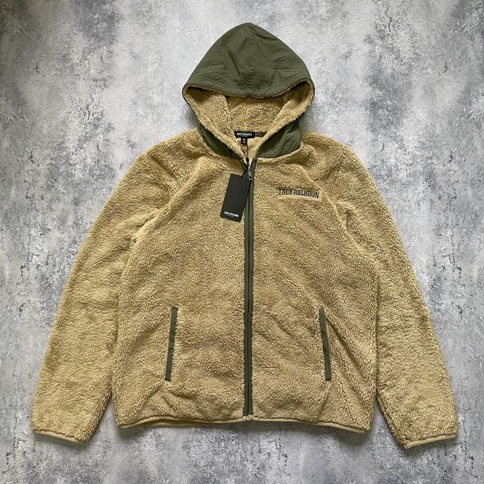 Шерпа куртка true religion teddy fleece jacket chief keef carhartt