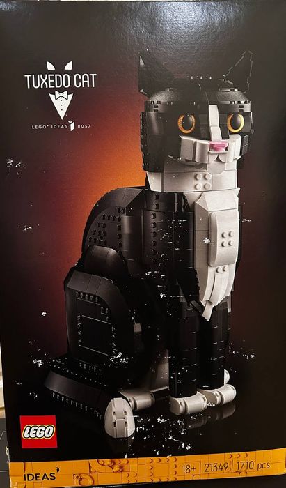 LEGO Ideas Чорно-білий кіт (21349)  Лего 21349 УЦІНКА