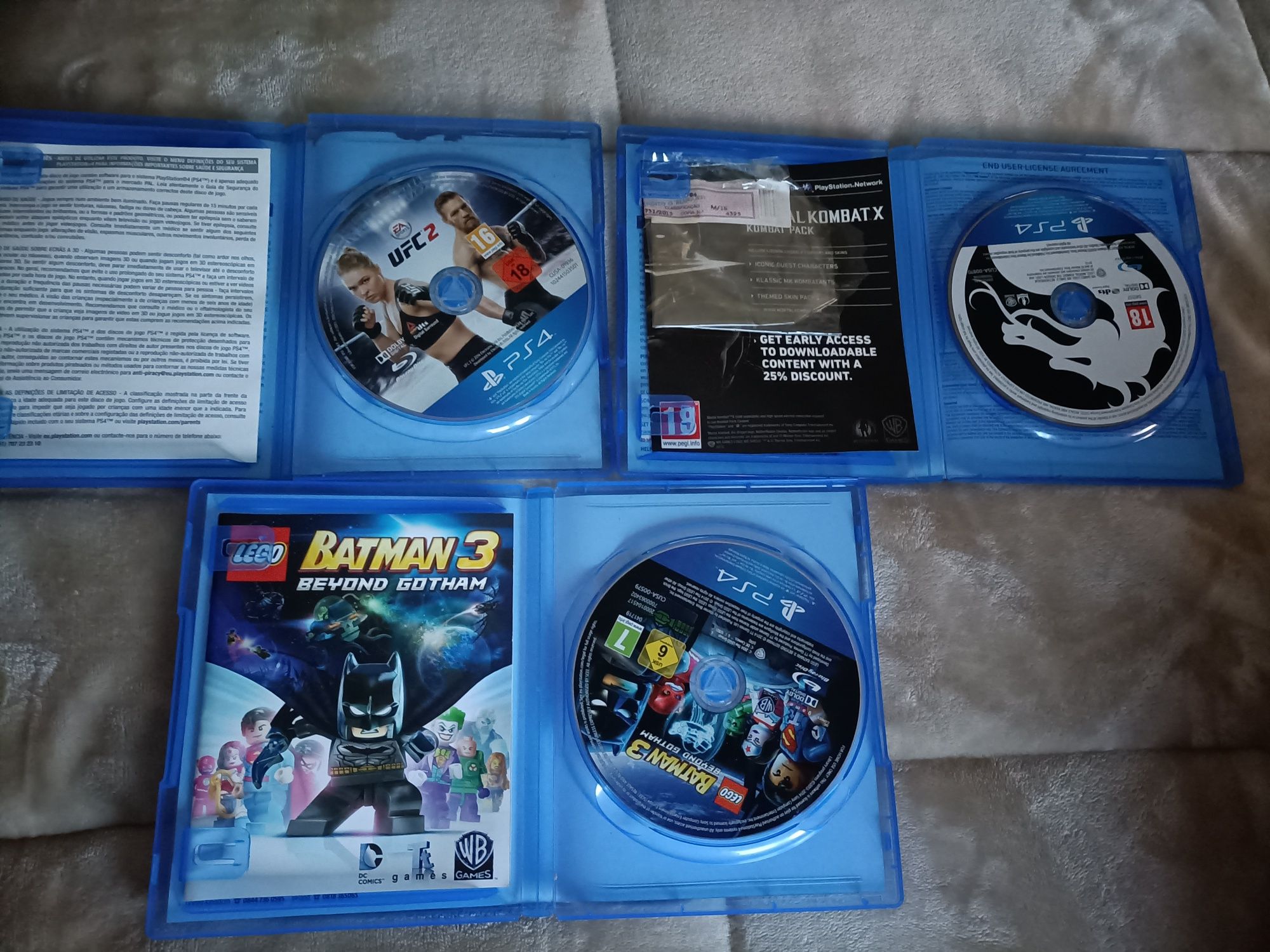 3 Jogos PlayStation 4