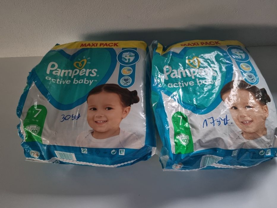 Pampersy Pampers Active Baby 7, 47 sztuk
