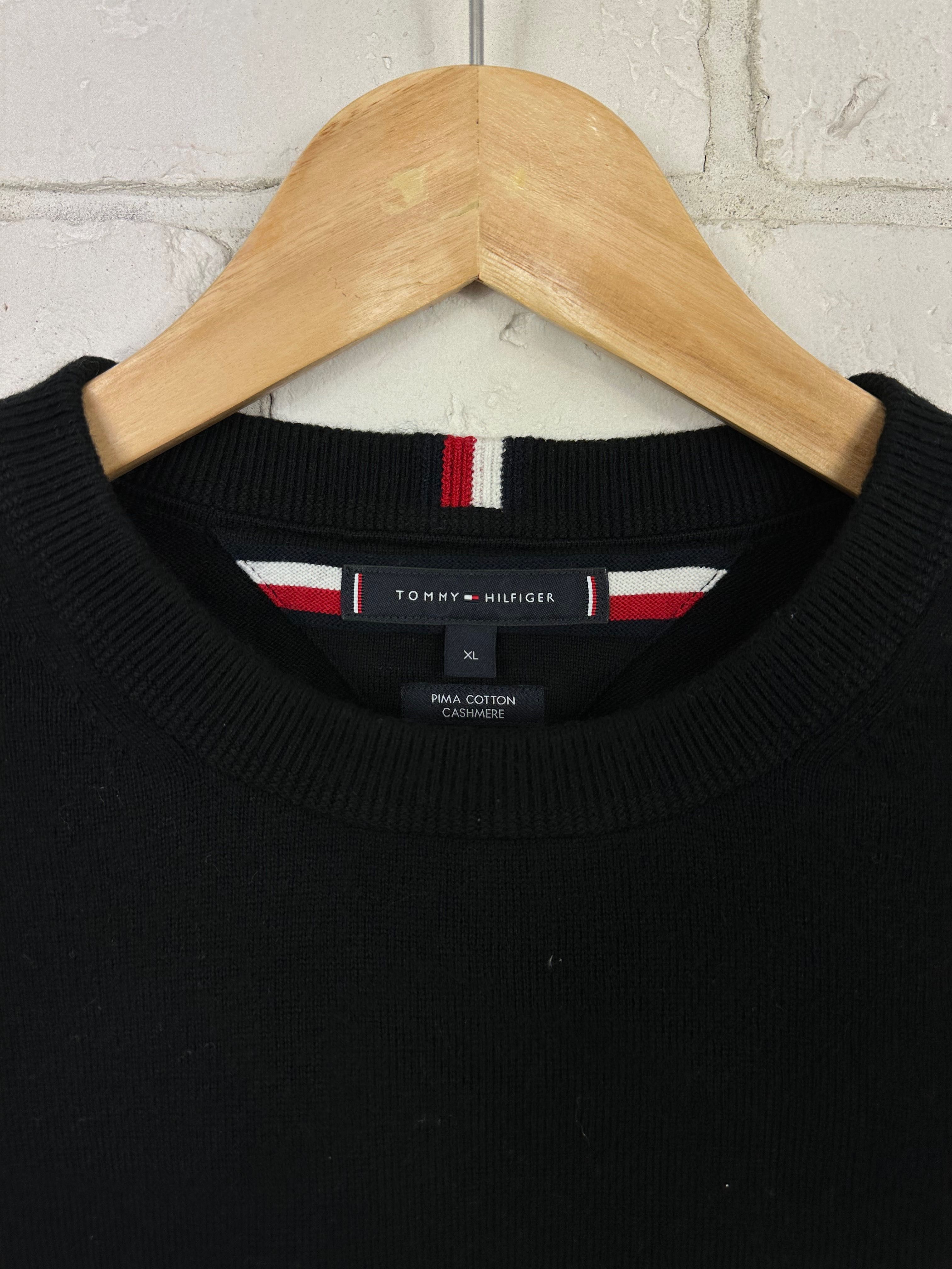 Sweter męski Tommy hilfiger prima Cotton cashmere (bawełna i kaszmir)