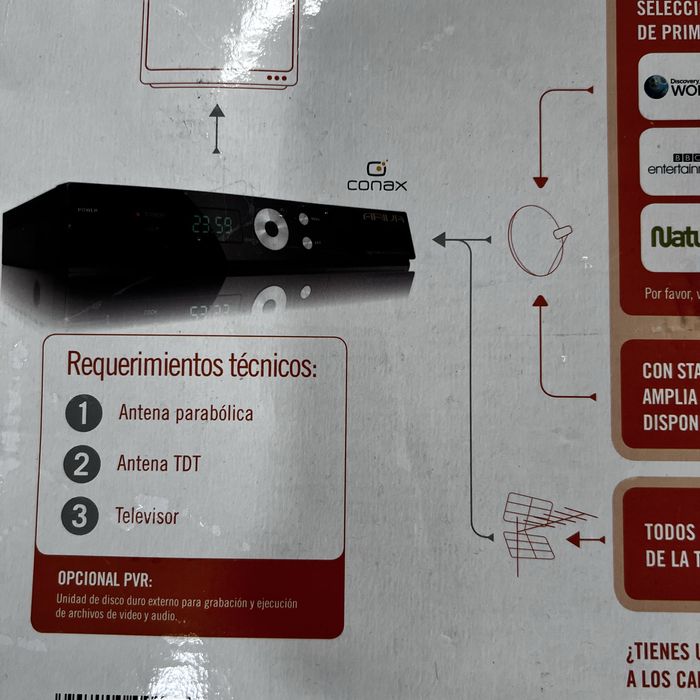 Receptor Satélite Combo Ferguson Ariva TS100