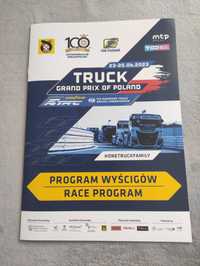 Program wyścigów FIA Truck Grand Prix Polski Tor Poznań