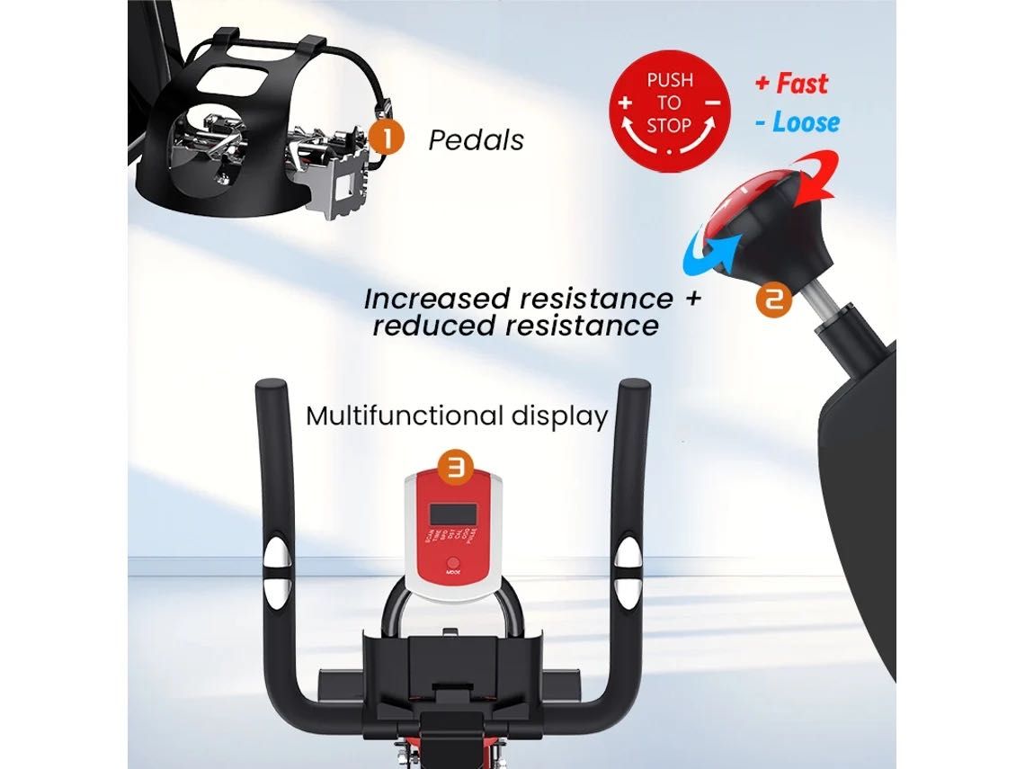 Bicicleta estática magnética