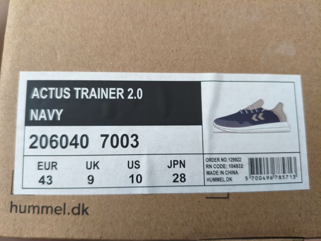 Кроссовки Hummel Actus Trainer 2.0 Navy