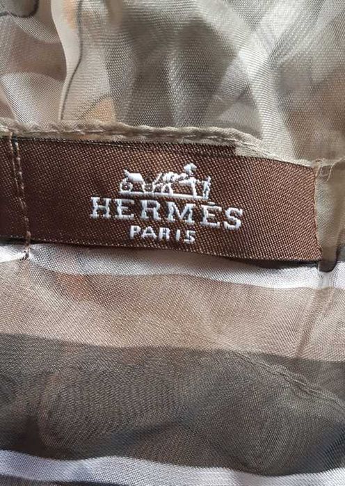 Hermes платок шелковый