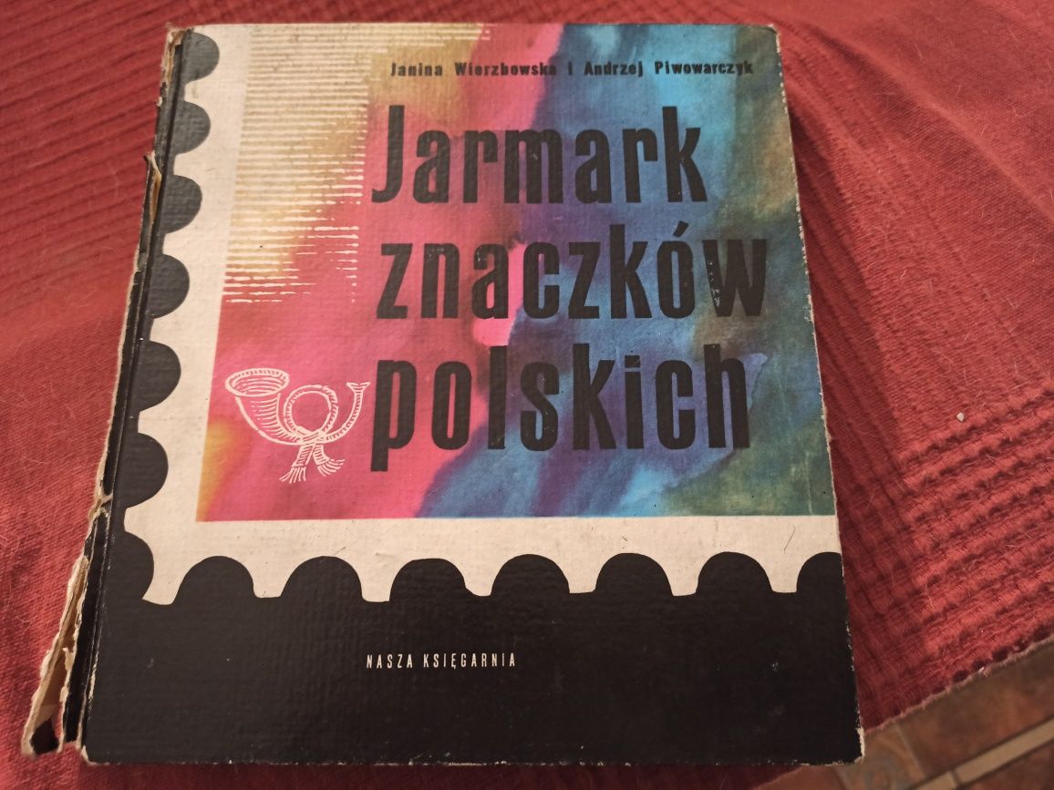 Książka Jarmark znaczków polskich
Janina Wierzbowska i Andrzej Piwowar