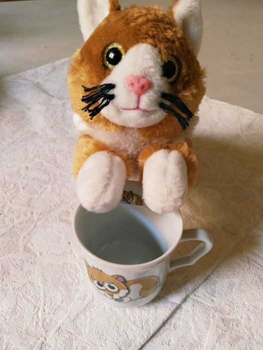Іграшка дитяча м'яка котик