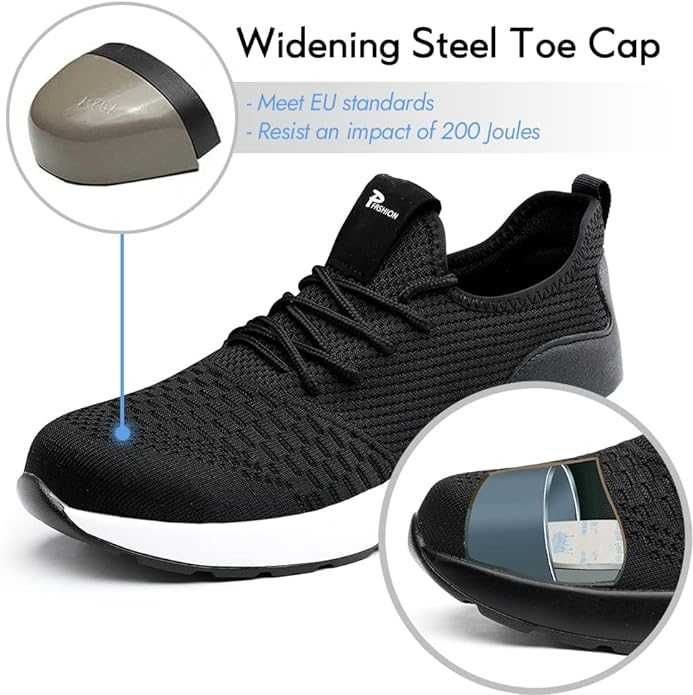 DRECAGE buty ochronne ze stalowymi noskami BHP