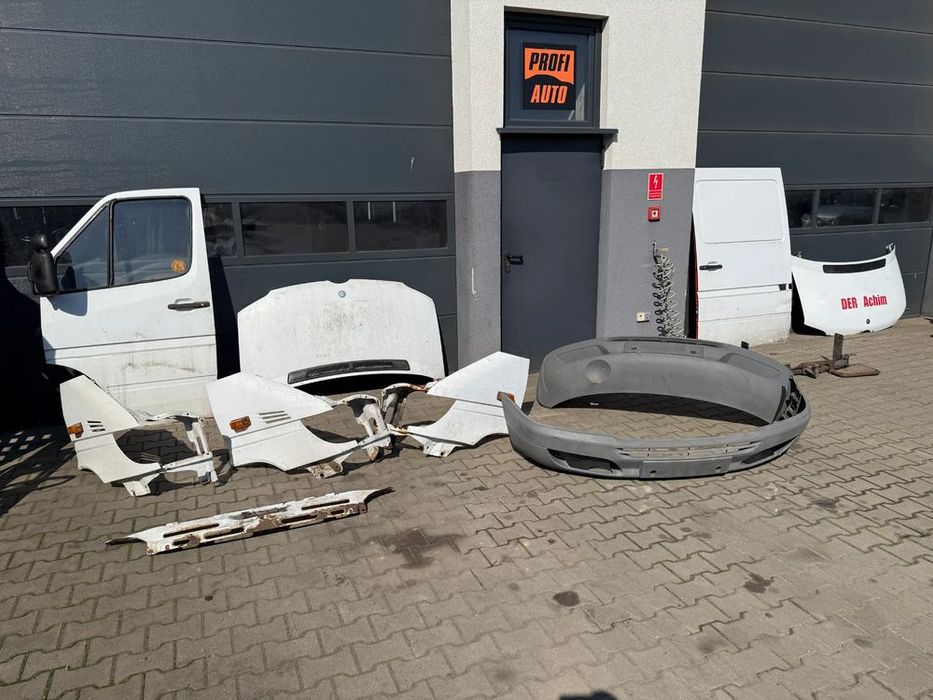 części sprinter 903 cdi maska drzwi przesuwne anglik lewe błotnik m