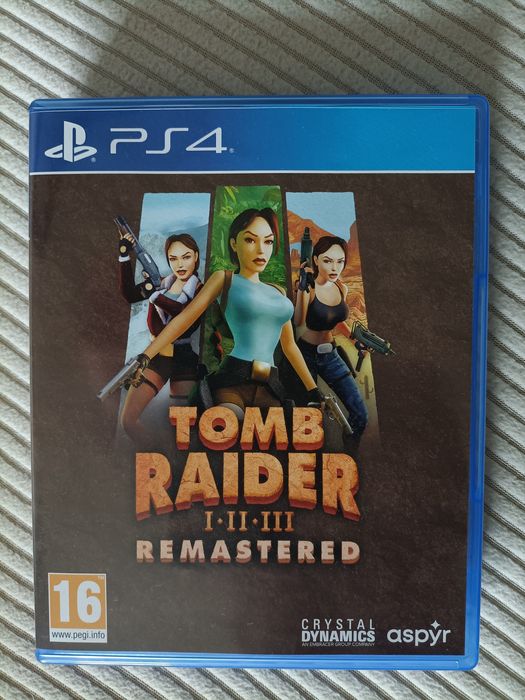 Tomb Raider I–II–III Remastered Novo nunca usado
