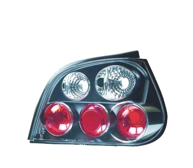 FAROLINS TRASEIROS RENAULT MEGANE 99-02 PRETO