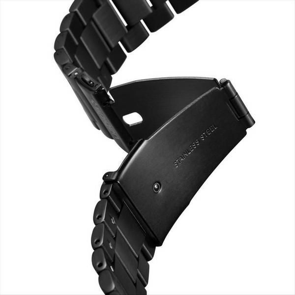 Spigen Modern Fit Band Samsung Watch 46Mm Czarny/Black 600Wb24983