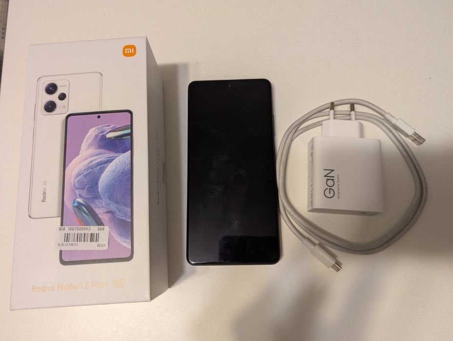 Redmi Note 12 pro + Midnight Black 8/256
