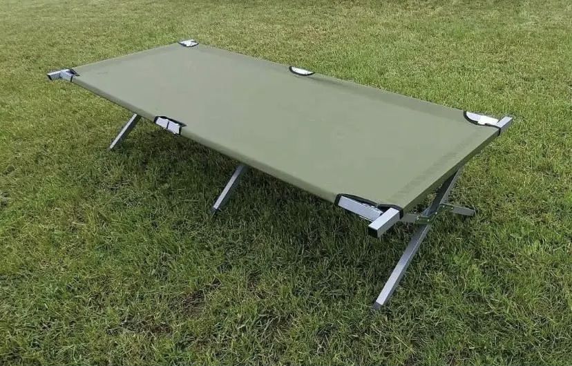 Топ! Кровать туристическая НАТО Раскладушка! Ліжко розкладне