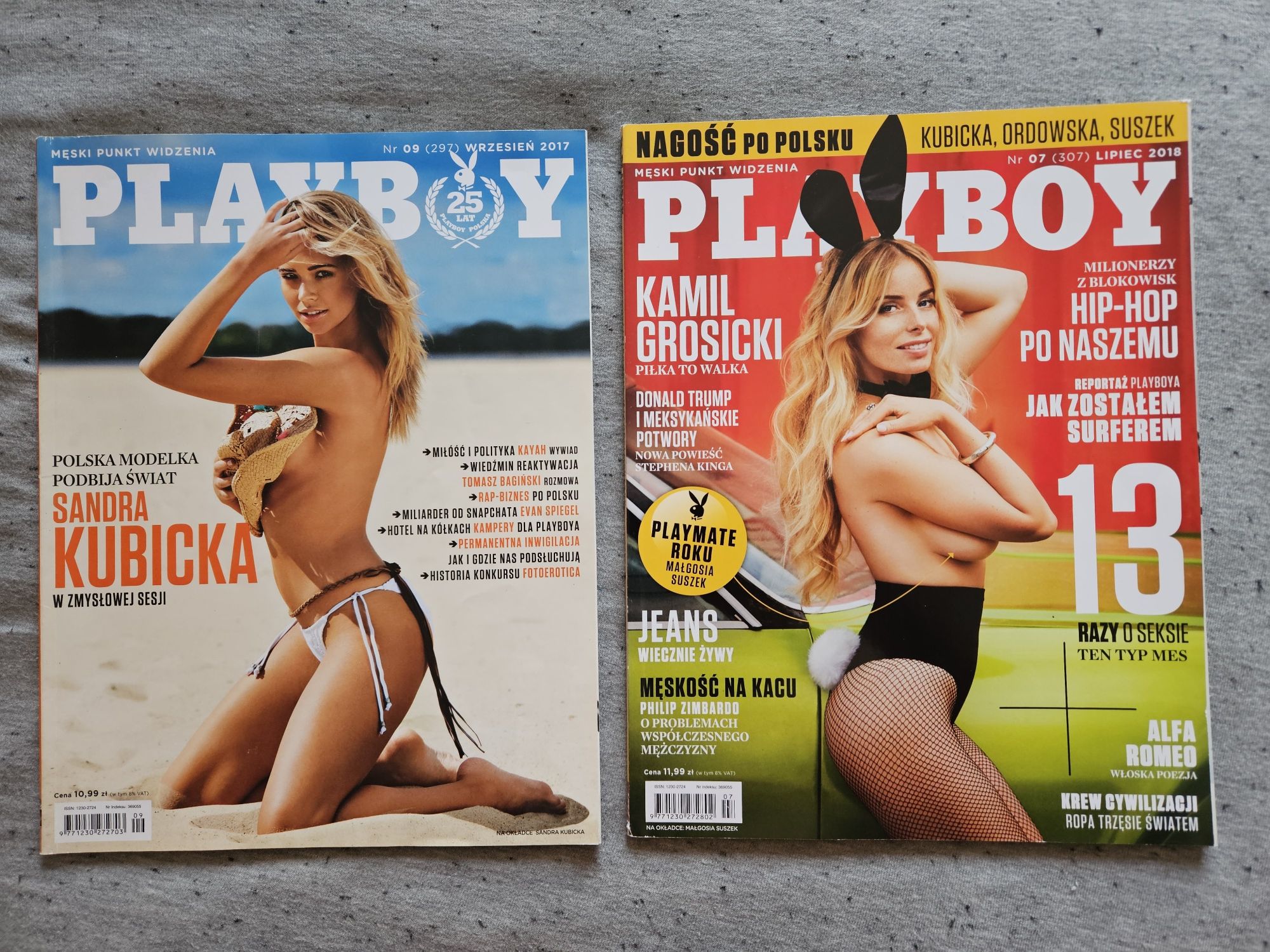 Playboy 2 sztuki z Sandra Kubicka !!!