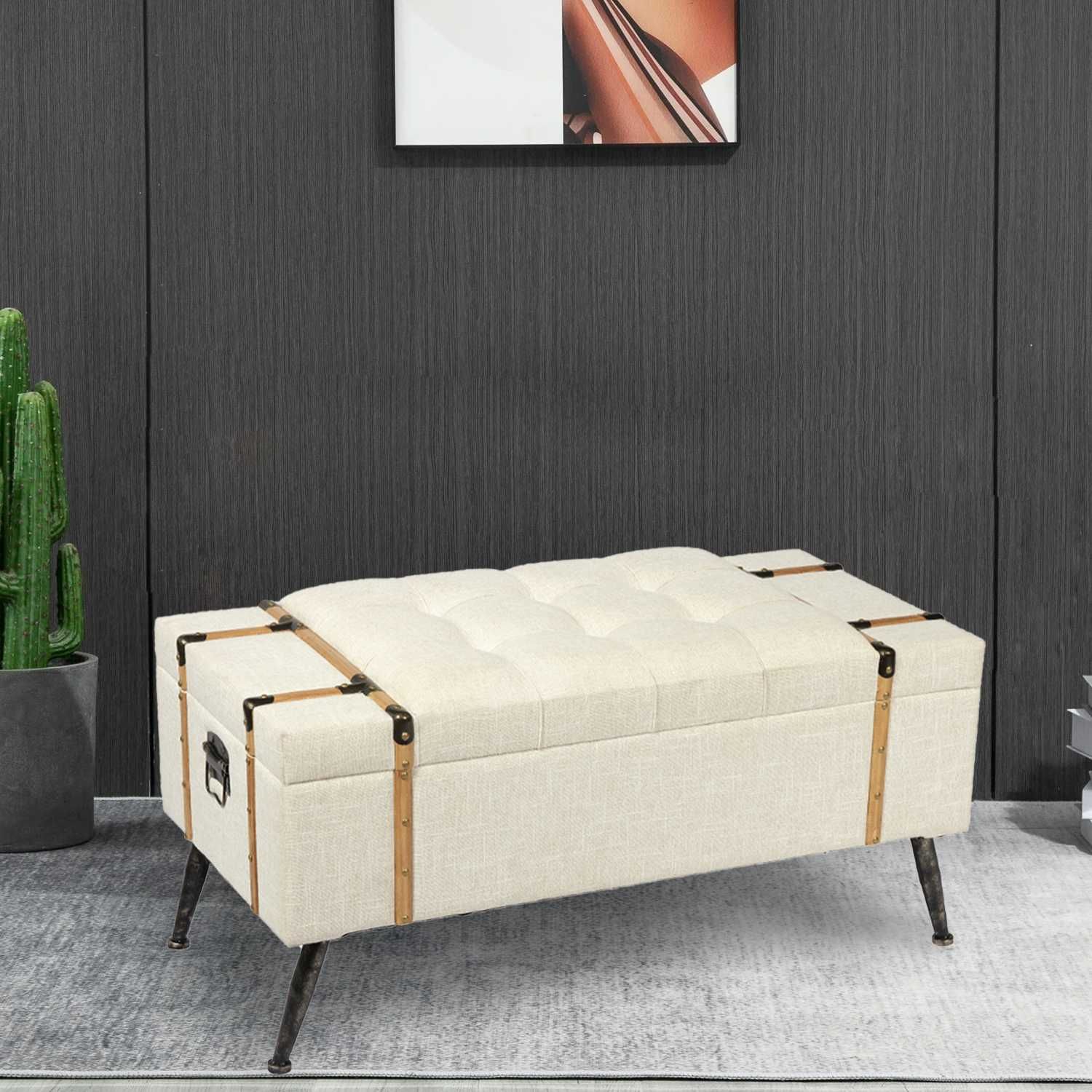 BANQUETA 100x49x46CM 23568