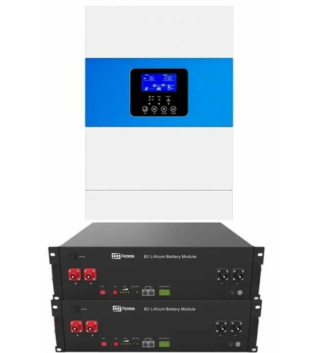 6.2кВт инвертор + батарея 7,2 кВт LiFePO4 Комплект резервного питания