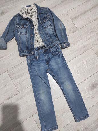 Zestaw dla chłopca 116 cm jeans