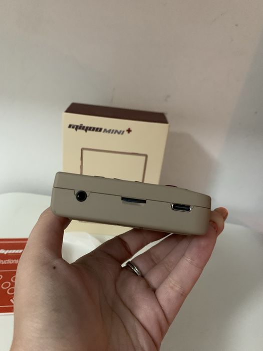 Consola Miyoo Mini Plus Cinzenta