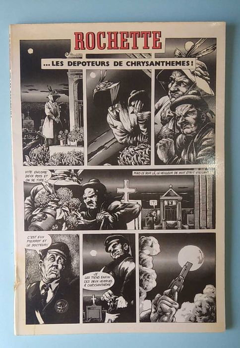 Les dépoteurs de chrysanthèmes - Jean-Marc Rochette - Ed Futuropolis