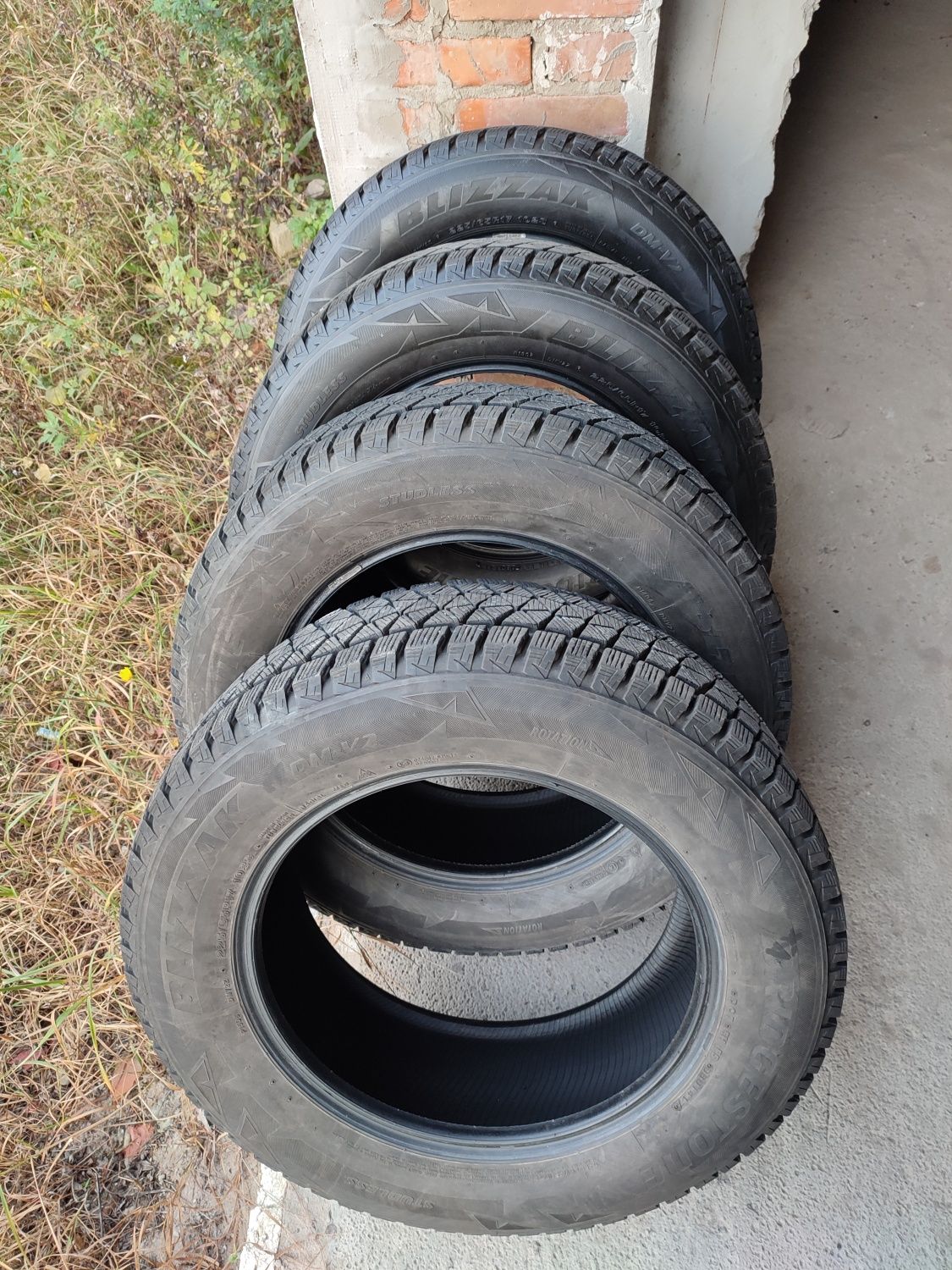 Шини зимові Bridgestone Blizzak DM-V2 225/65 R17