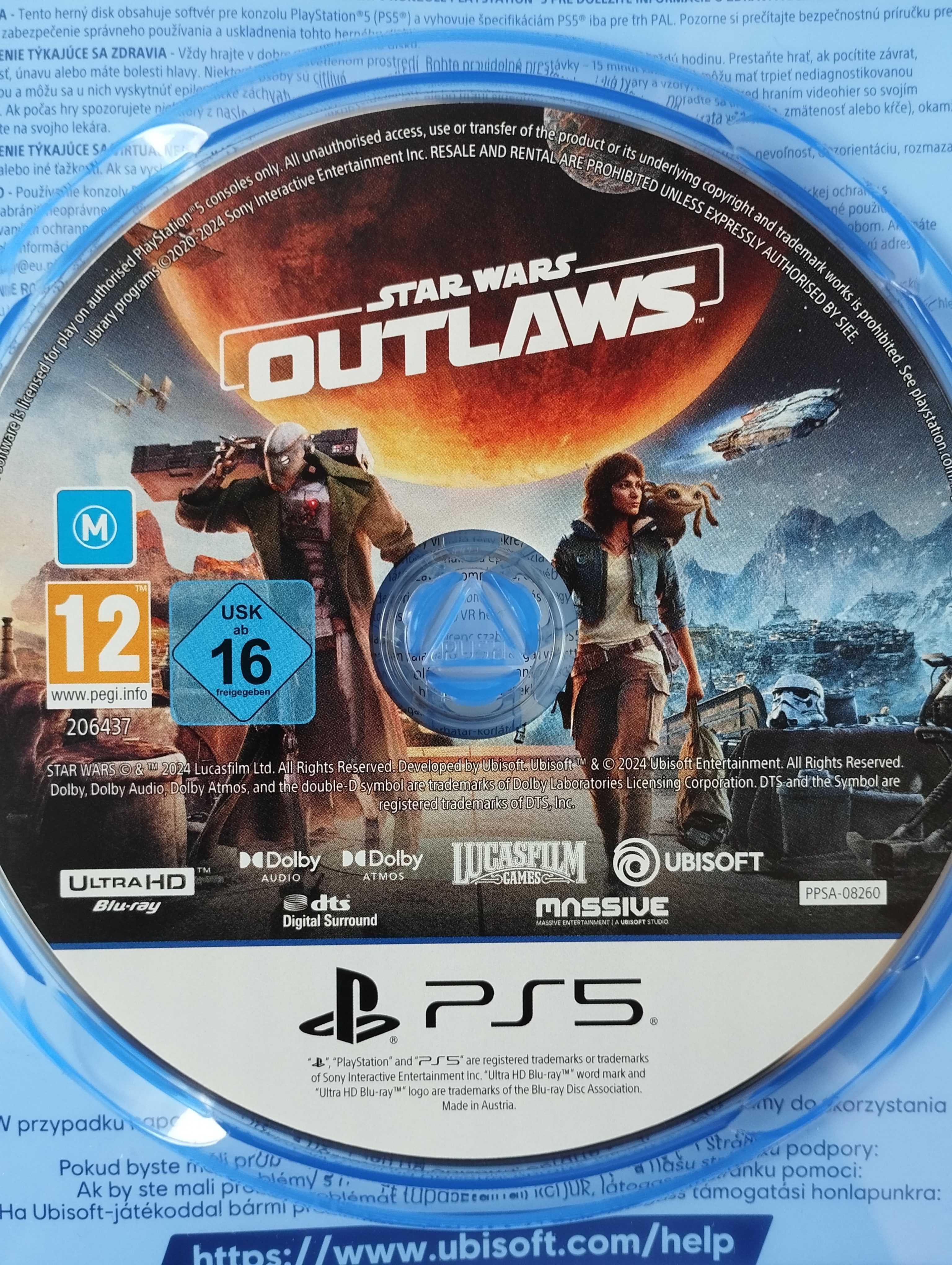Gra Star Wars Outlaws Polska Wersja PS5 Playstation