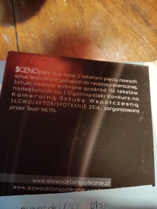 Słowotoku scenopisu - 5 sztuk