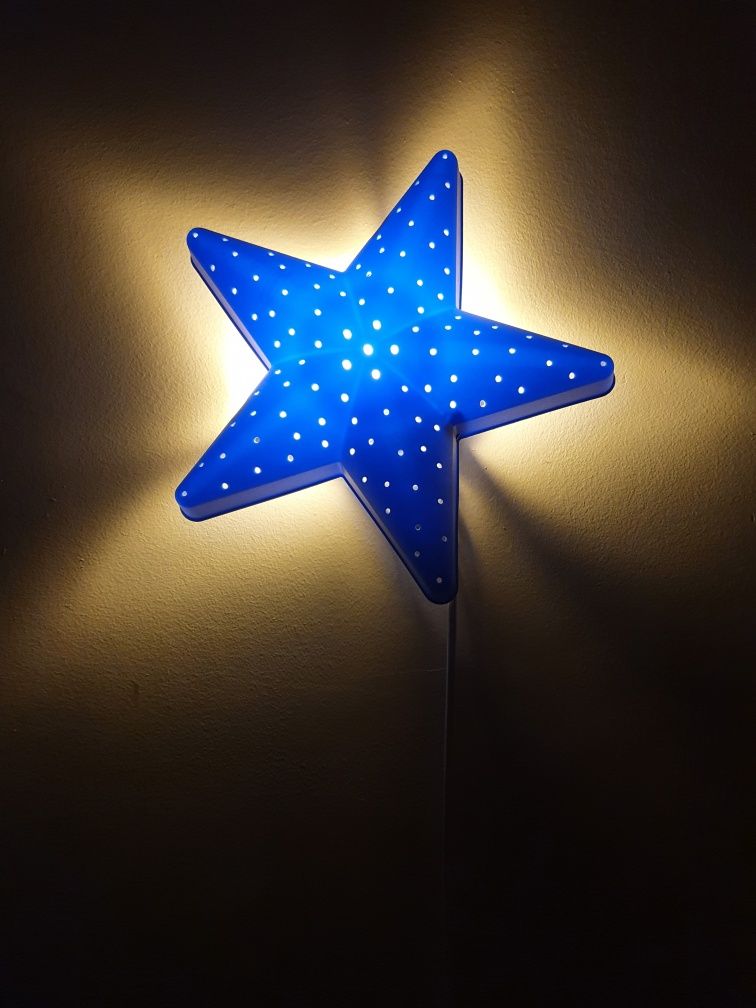Lampa ścienna "Gwiazda" IKEA Mane Smila