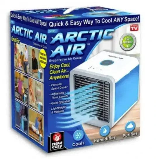 Мини кндиционер Arctic Air мощность 10 Вт портативный охладитель возду