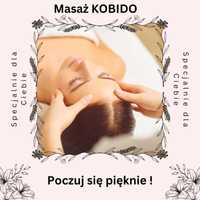 Masaż KOBIDO, akupresura, facetaping i masaż kulami solnymi