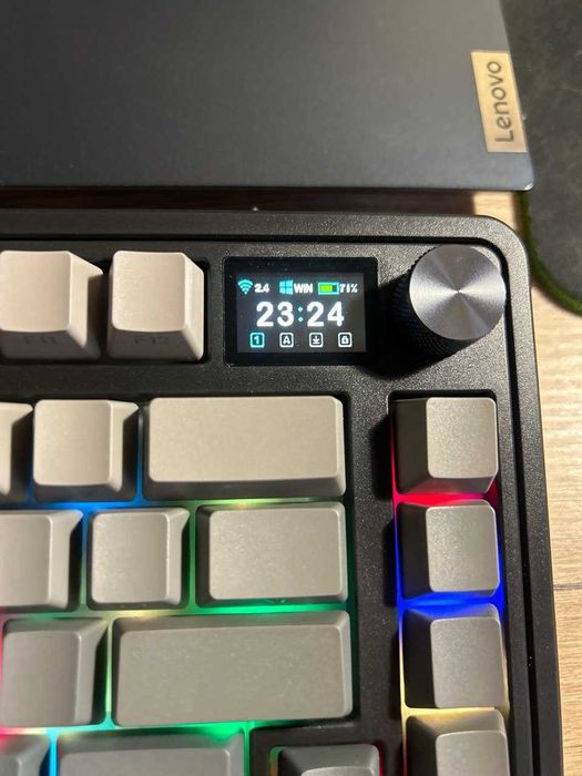 Механічна клавіатура FL Esports CMK75 POM ICE MINT