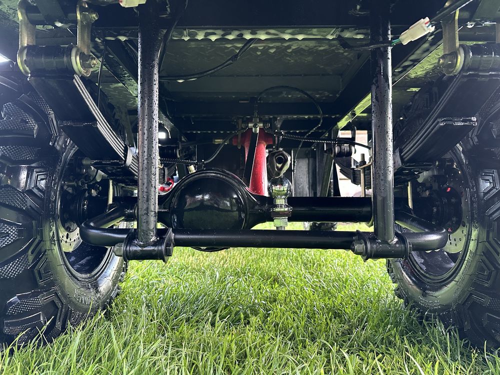 Квадроцикл Hummer 300 4x4. Black. Повнопривідний. Вантажний